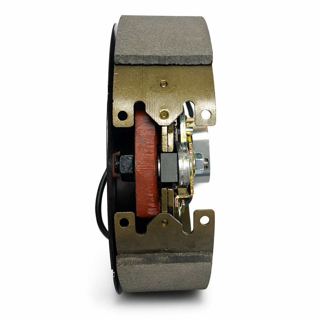 8K Trailer Brake - Left Hand Backing Plate - 12.25 x 3.375 Brake Shoe
