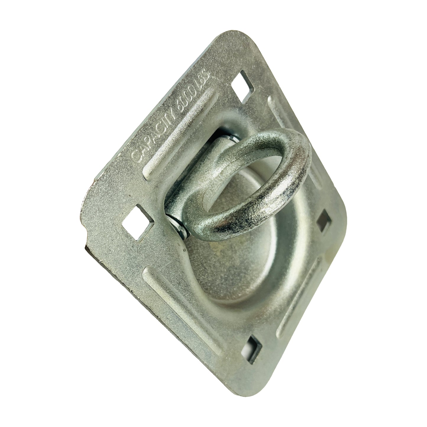 Heavy Duty Recessed Rope Ring. 6,000lbs Breaking Strength, 2000lbs Working Load Limit