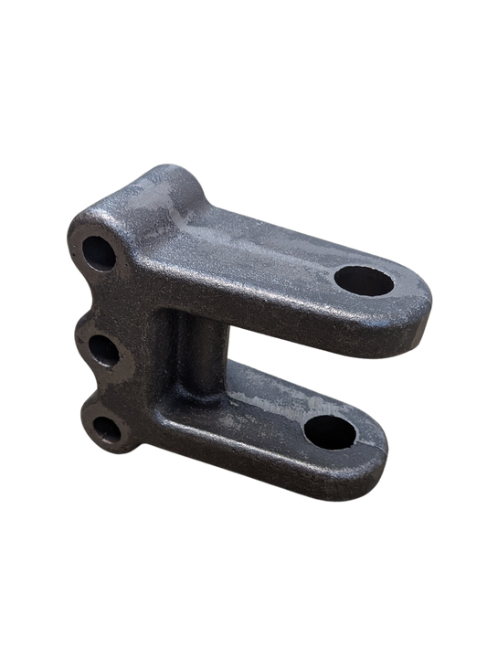 2-Tang Clevis - Adjustable Channel Mount - 1" Pin Hole - 20K