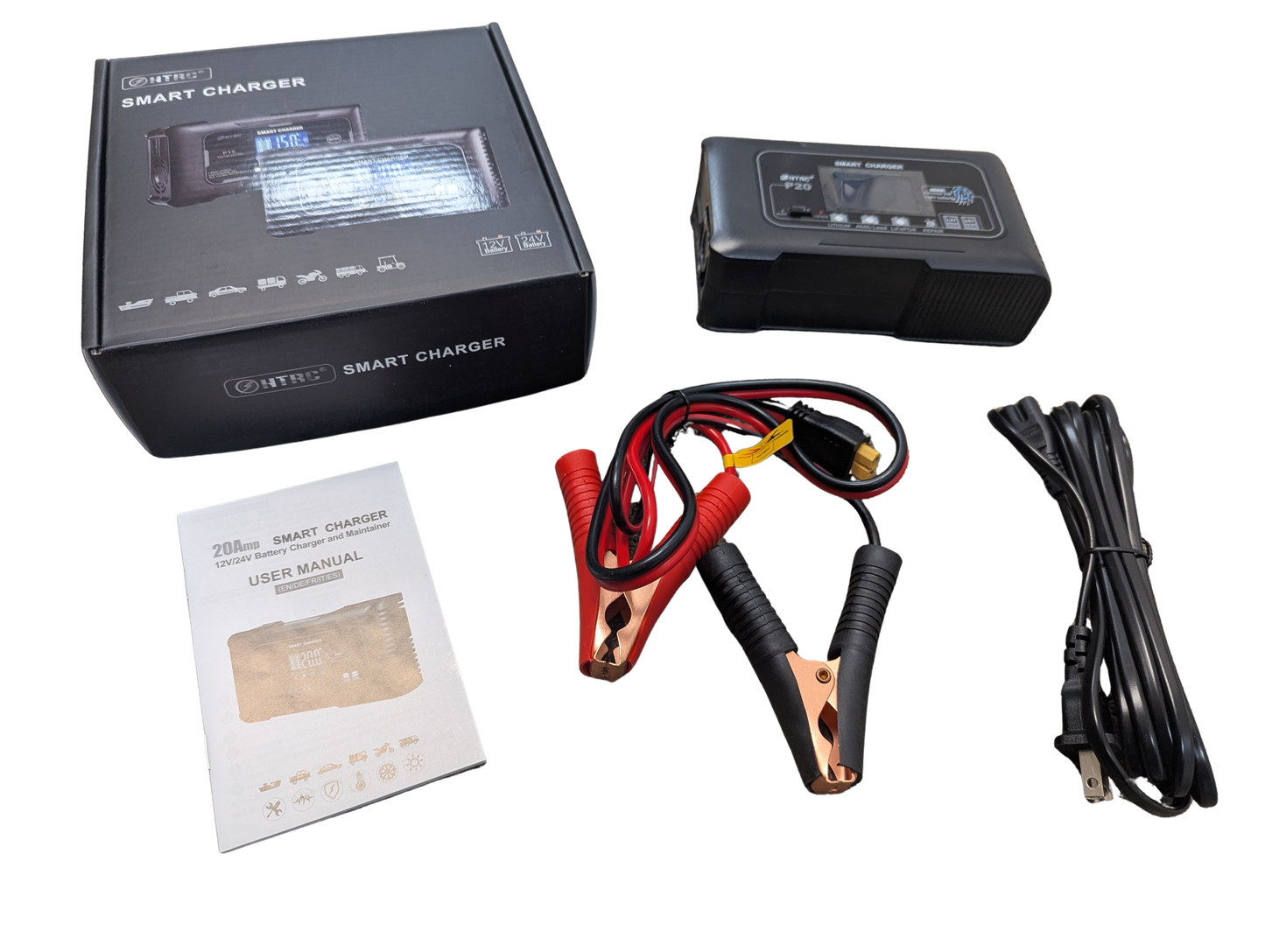 20 Amp Smart Battery Charger
