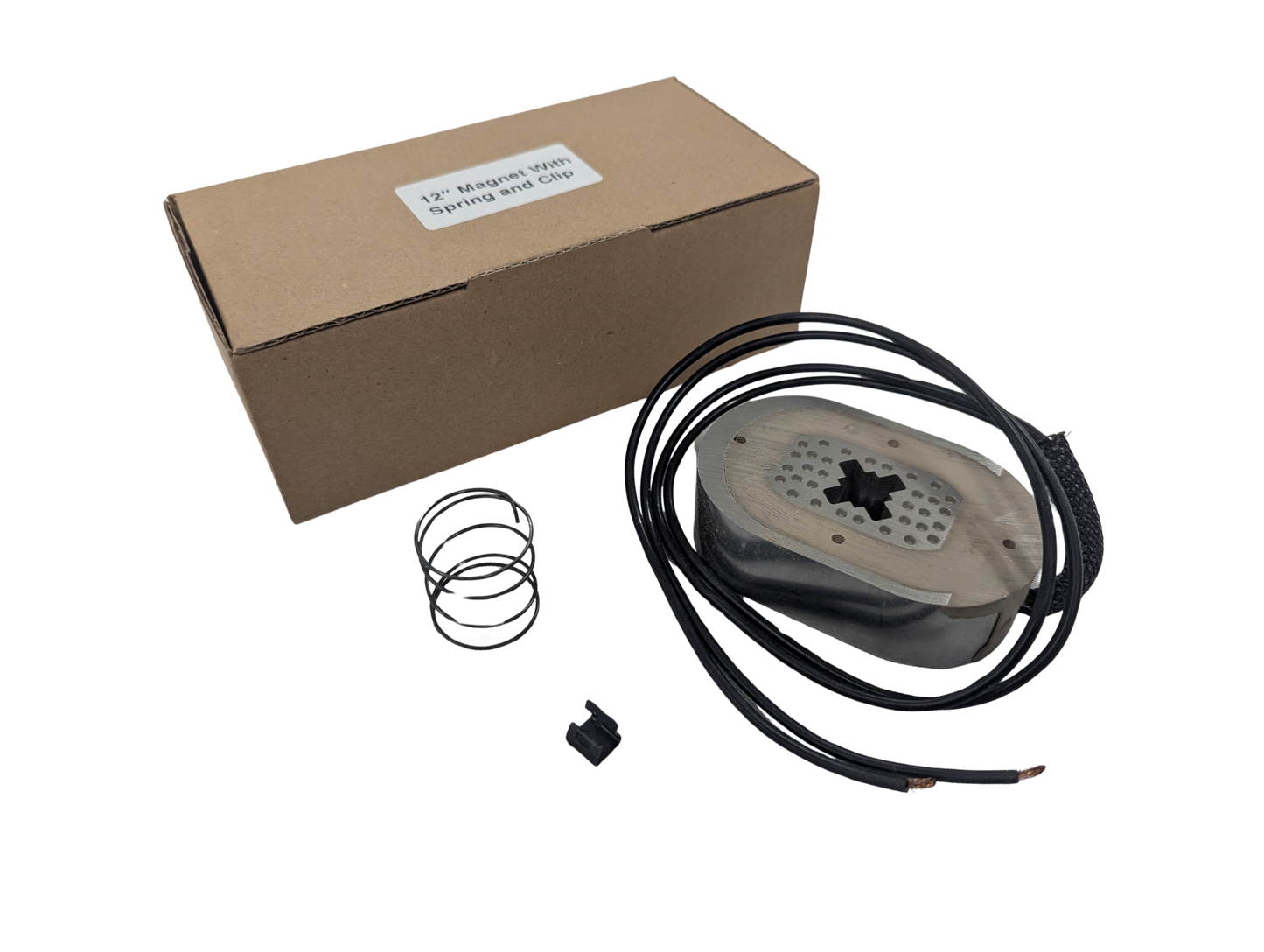 2 Pack of 5,200 lb, 6,000 lb, and 7,000 lb Axle Brake Magnet Kits - 12" X 2" Backing Plate