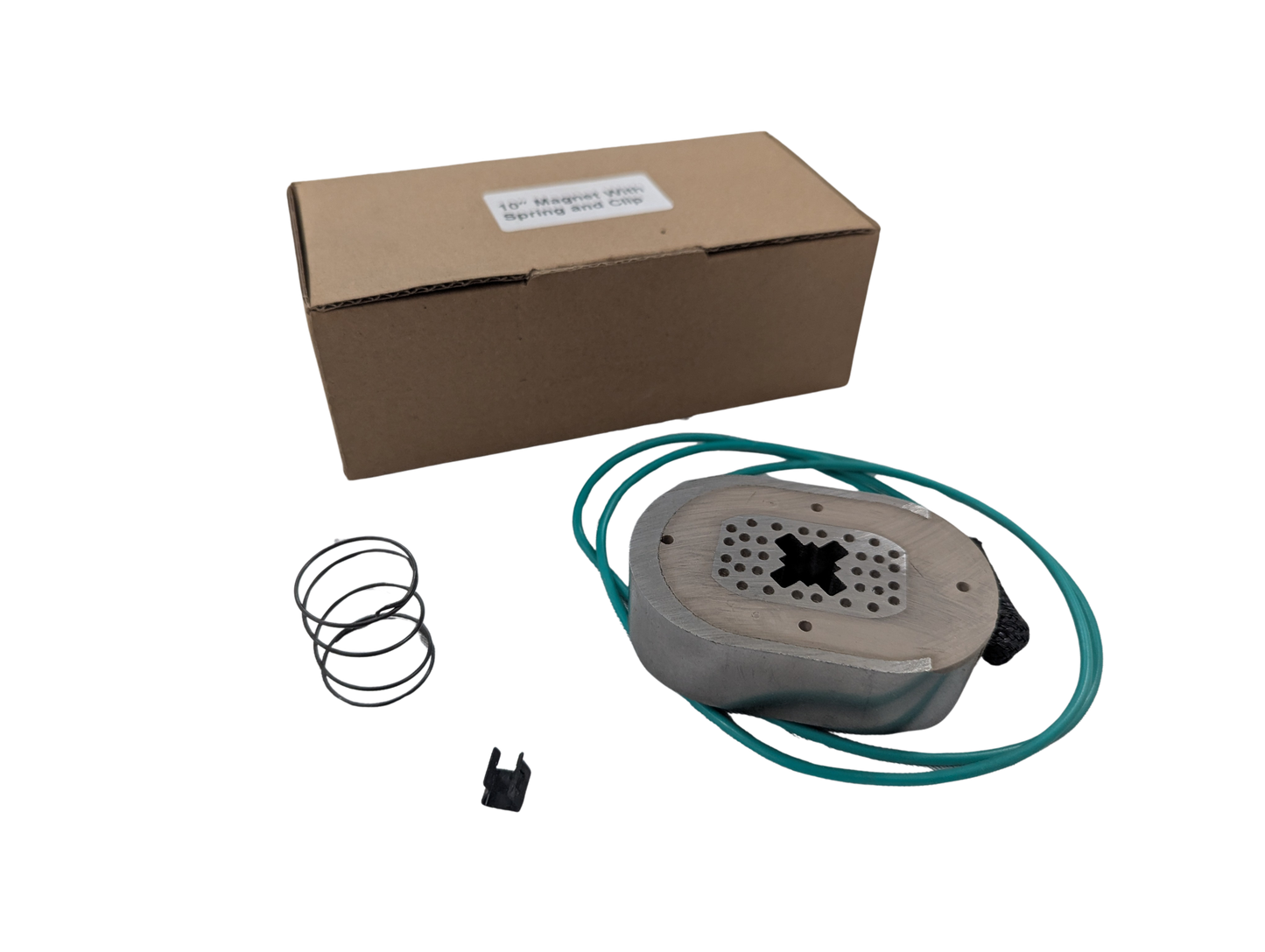 2 Pack of 3,500 lb Axle Brake Magnet Kits - 10" X 2 1/4" Backing Plate