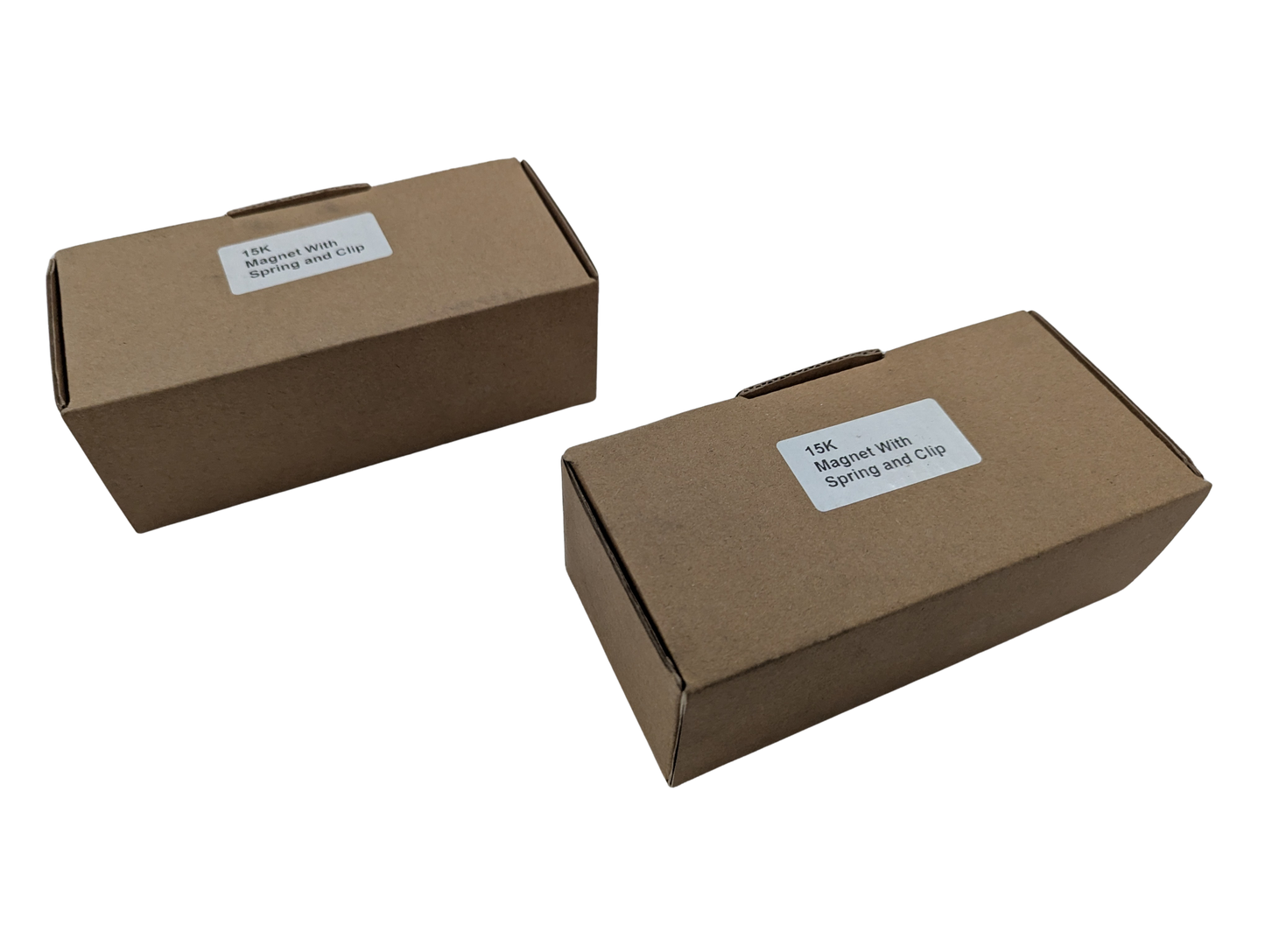 2 Pack of 8,000 lb, 10,000 lb, 12,000 lb, and 15,000 lb Axle Brake Magnet Kits - 12 1/4" X 3 3/8"-5" Backing Plate