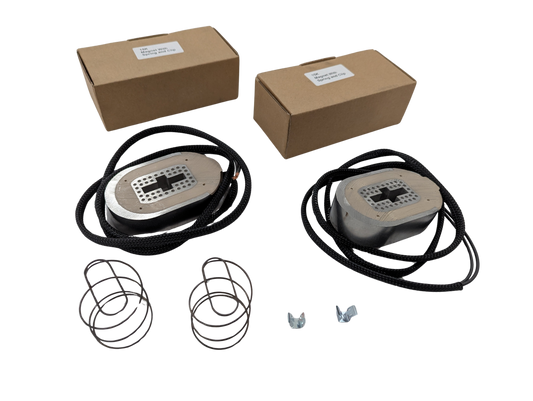 2 Pack of 8,000 lb, 10,000 lb, 12,000 lb, and 15,000 lb Axle Brake Magnet Kits - 12 1/4" X 3 3/8"-5" Backing Plate