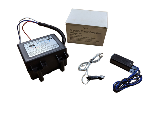 Trailer Breakaway Kit 12V5AH Battery Emergency Trailer Brake Switch