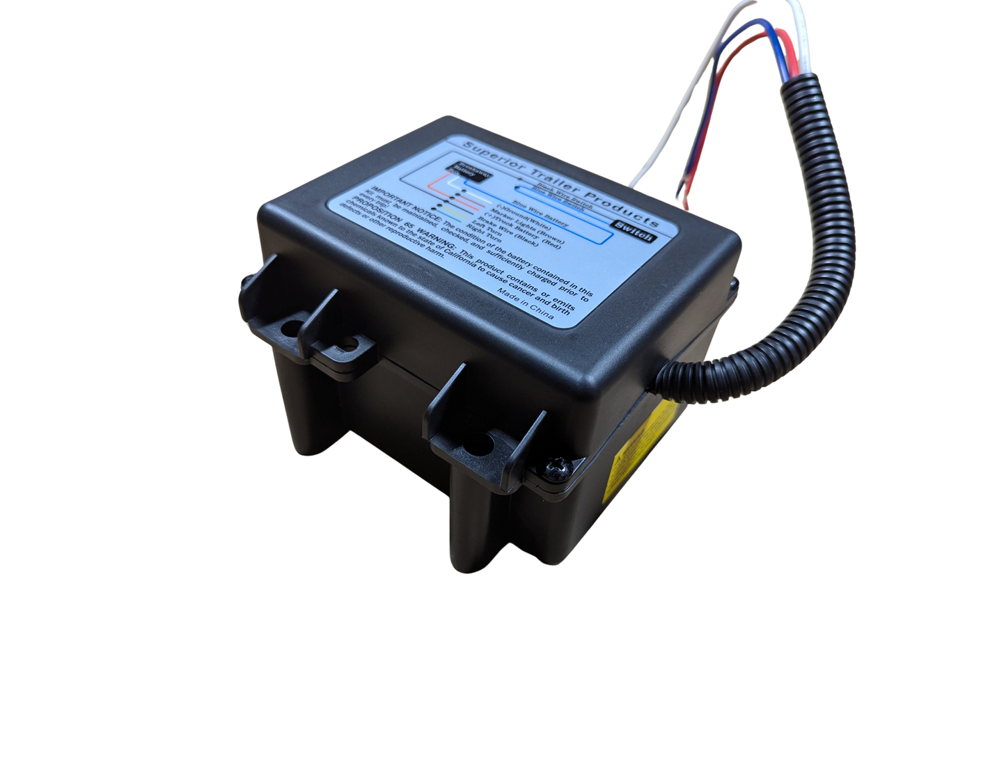 Trailer Breakaway Kit 12V5AH Battery Emergency Trailer Brake Switch