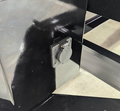 Cargador y comprobador de batería de 10 A para montaje en panel de remolque volquete