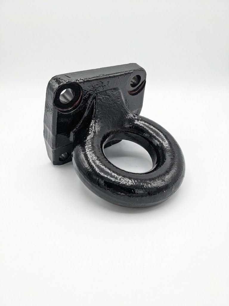 3" Bolt-On Flat Mount Lunette Ring (60,000 lbs. GTW)