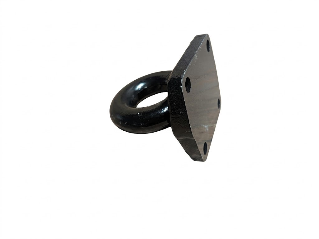 3" Bolt-On Flat Mount Lunette Ring (60,000 lbs. GTW)