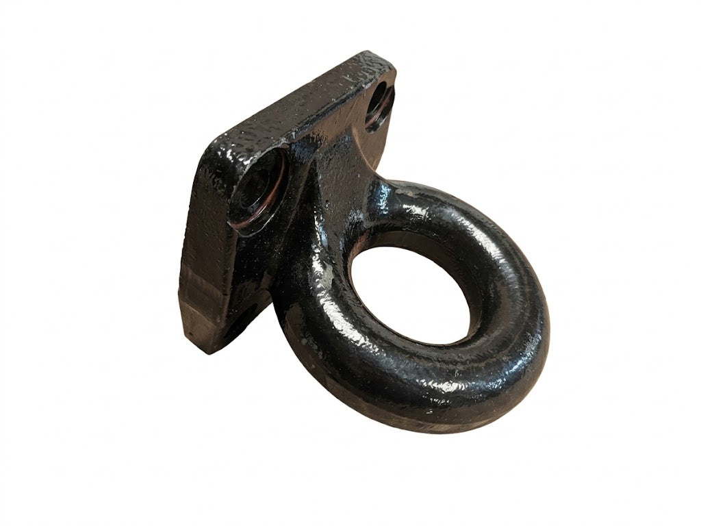 3" Bolt-On Flat Mount Lunette Ring (60,000 lbs. GTW)