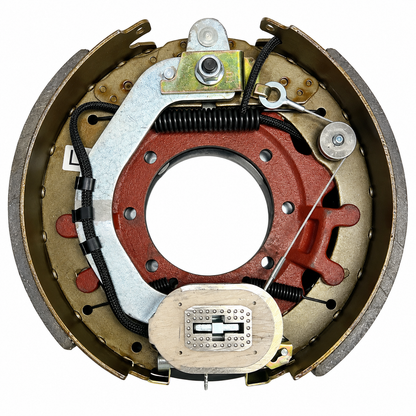 10K Heavy Duty Trailer Brake - Left Hand Backing Plate - 12.25 x 4 Brake Shoe