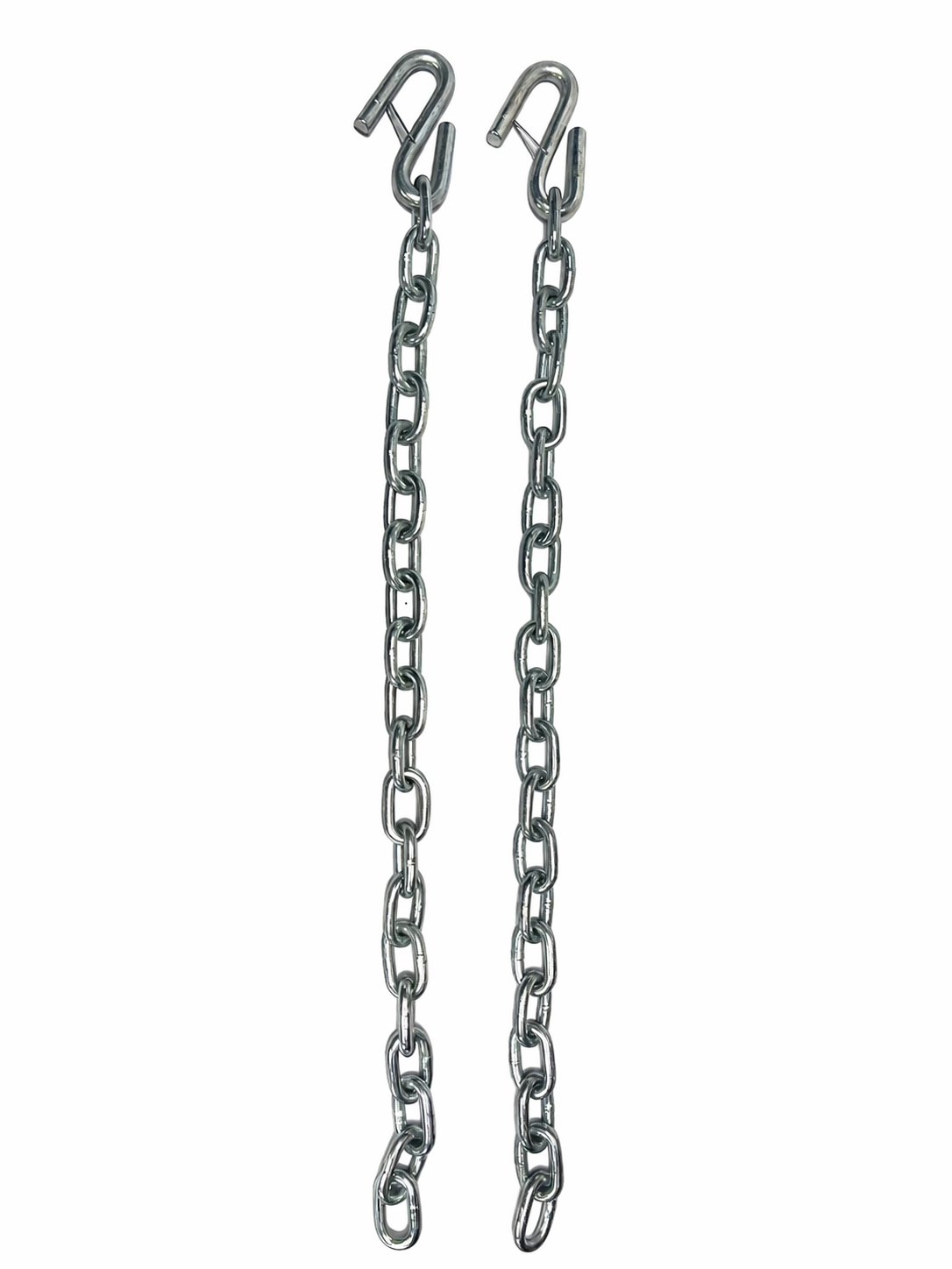 1/4" X 30" Grade 30 - S Hook Safety Chain Set - Rated at 5,000 lbs