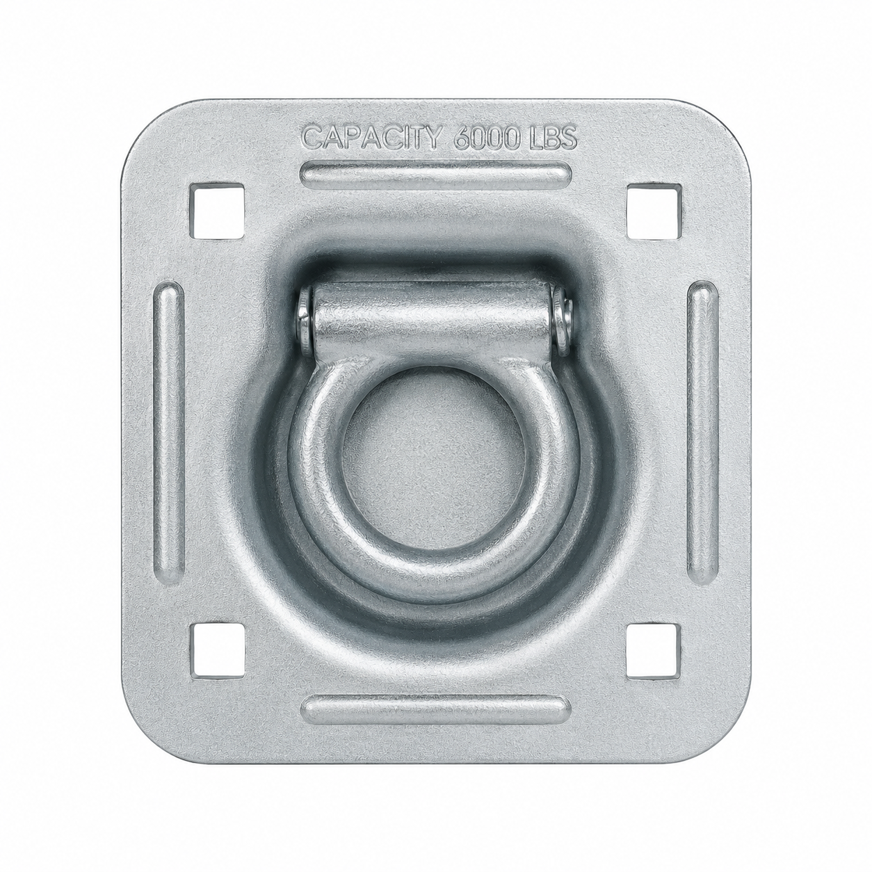 Heavy Duty Recessed Rope Ring. 6,000lbs Breaking Strength, 2000lbs Working Load Limit