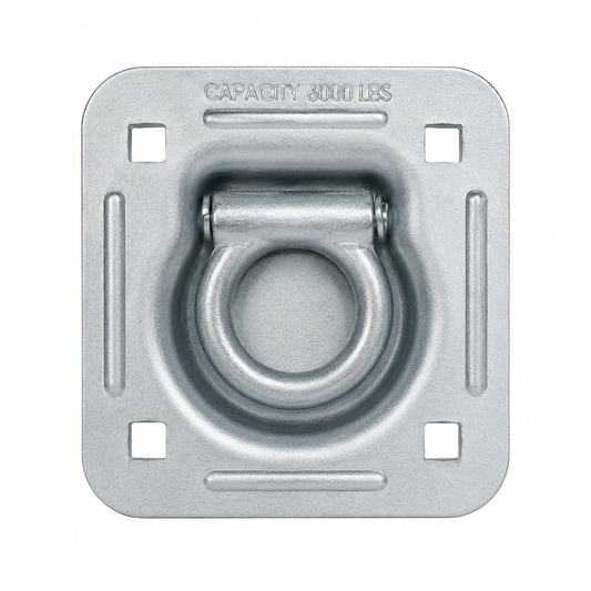 Heavy Duty Recessed Rope Ring. 6,000lbs Breaking Strength, 2000lbs Working Load Limit