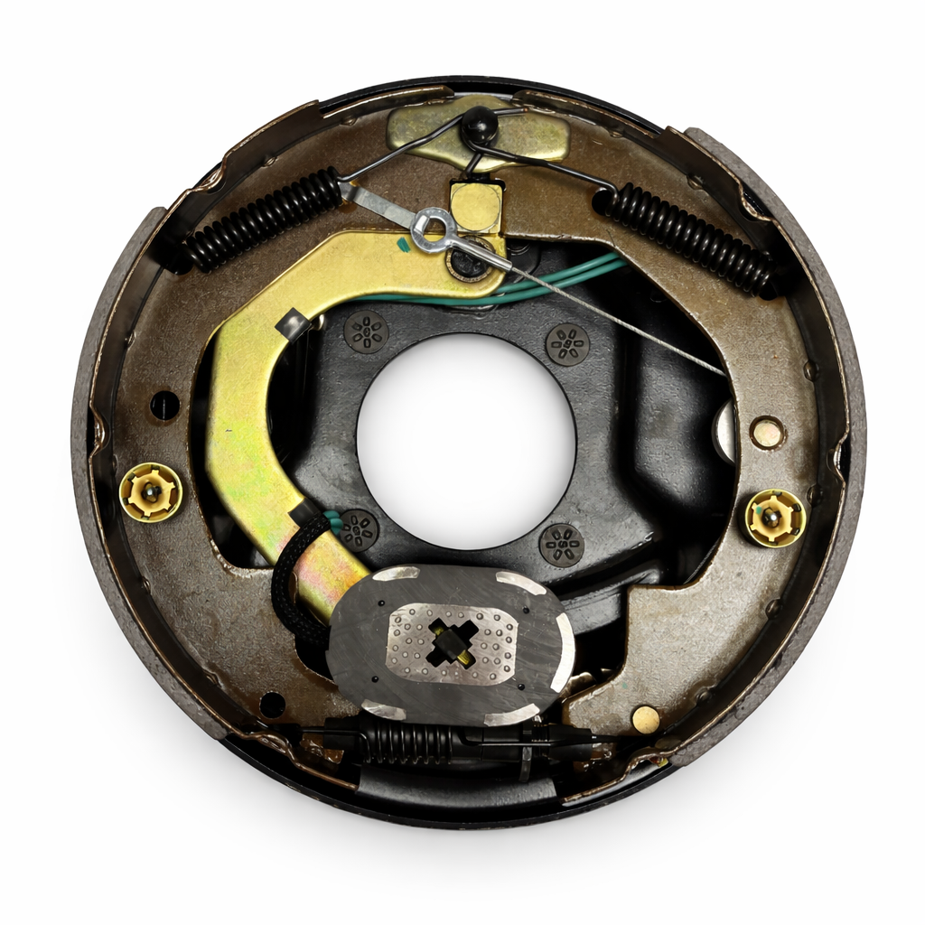 3.5K Trailer Brake - Left Hand Backing Plate - 10 x 2.25 brake Shoe - Self Adjusting