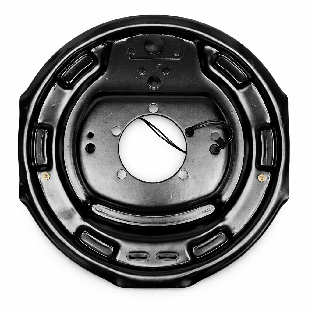 5.2-7K Trailer Brake - Right Hand Backing Plate - 12 x 2 Brake Shoe - Self Adjusting