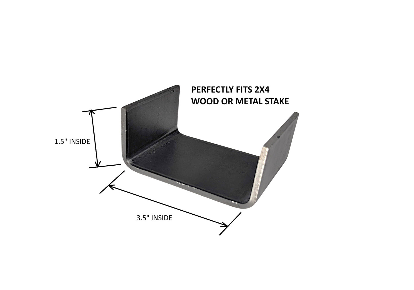 Heavy-Duty 7 GA Trailer Stake Pockets – Weld-On Brackets for Trailers