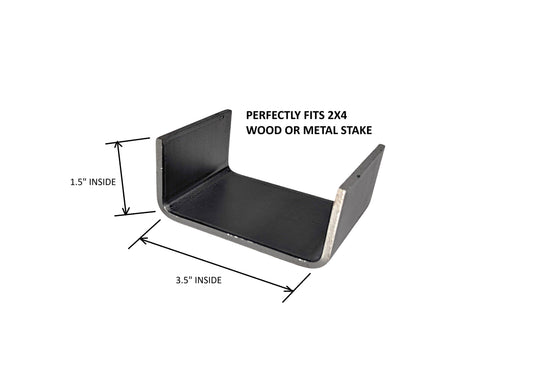 Heavy-Duty 7 GA Trailer Stake Pockets – Weld-On Brackets for Trailers