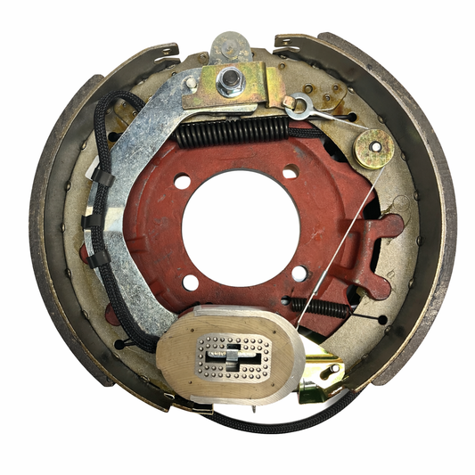 8K Trailer Brake - Left Hand Backing Plate - 12.25 x 3.375 Brake Shoe