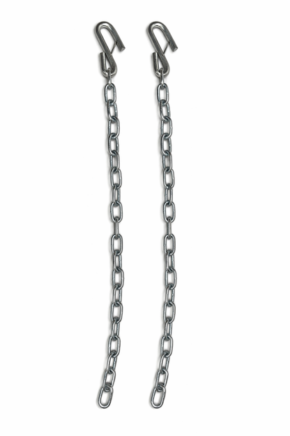 5/16" X 30" Grade 30 - S Hook Safety Chain Set - Rated at 7,600 lbs