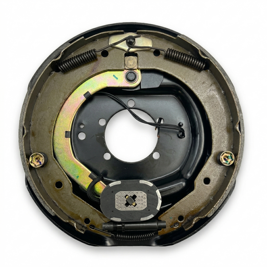 5.2-7K Trailer Brake - Left Hand Backing Plate - 12 x 2 Brake Shoe - Manual Adjusting