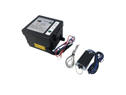 Trailer Breakaway Kit Side Load with LED Charge Indicator 12V5AH Battery Emergency Trailer Brake Switch