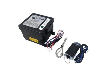 Kit de desmontaje de remolque, carga lateral con indicador de carga LED, batería de 12 V 5 Ah, interruptor de freno de emergencia para remolque. 