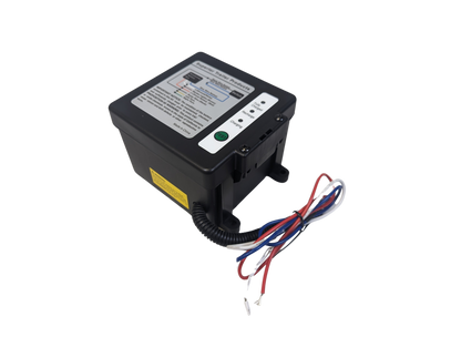 Kit de desmontaje de remolque, carga lateral con indicador de carga LED, batería de 12 V 5 Ah, interruptor de freno de emergencia para remolque. 