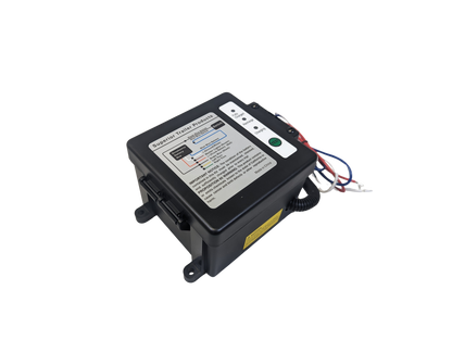 Kit de desmontaje de remolque, carga lateral con indicador de carga LED, batería de 12 V 5 Ah, interruptor de freno de emergencia para remolque. 