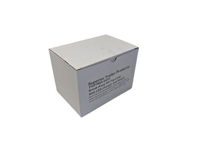 Kit de desmontaje de remolque, carga superior con indicador de carga LED, batería de 12 V 5 Ah, interruptor de freno de emergencia para remolque 