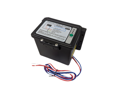 Kit de desmontaje de remolque, carga superior con indicador de carga LED, batería de 12 V 5 Ah, interruptor de freno de emergencia para remolque 