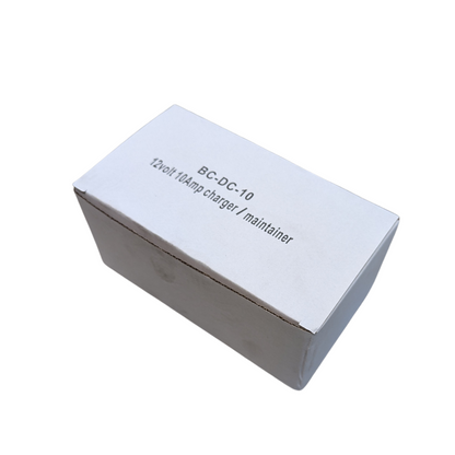 Cargador y comprobador de batería de 10 A para montaje en panel de remolque volquete