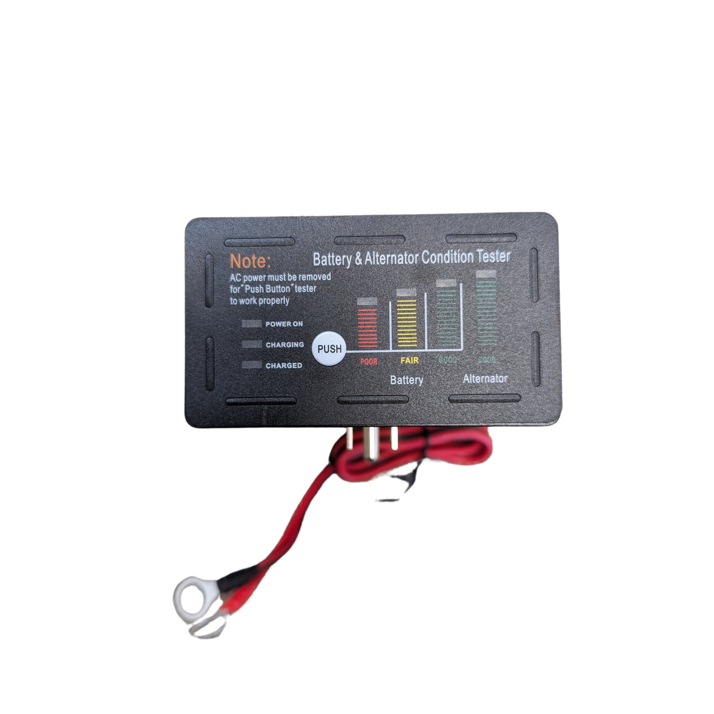 10 Amp Panel Mount Battery Charger & Tester for Dump Trailer