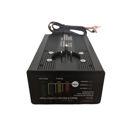 Cargador y comprobador de batería de 10 A para montaje en panel de remolque volquete