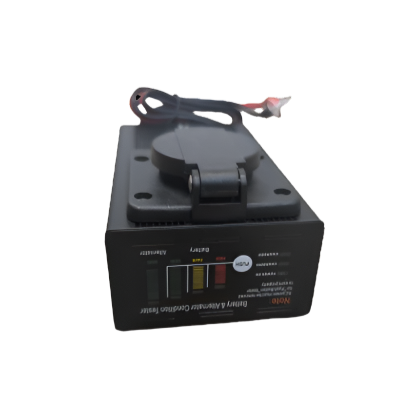 10 Amp Panel Mount Battery Charger & Tester for Dump Trailer