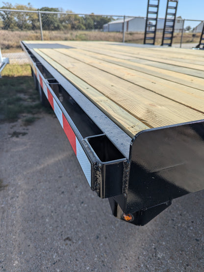 Bolsillos para estacas de remolque de calibre 7 de alta resistencia: soportes soldables para remolques