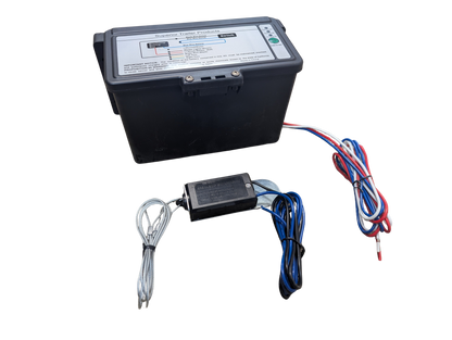 Kit de desmontaje de remolque de carga superior con indicador de carga LED, batería de 12 V 10 Ah, interruptor de freno de emergencia para remolque 