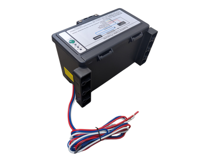 Kit de desmontaje de remolque de carga superior con indicador de carga LED, batería de 12 V 10 Ah, interruptor de freno de emergencia para remolque 