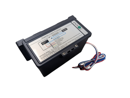 Kit de desmontaje de remolque de carga superior con indicador de carga LED, batería de 12 V 10 Ah, interruptor de freno de emergencia para remolque 