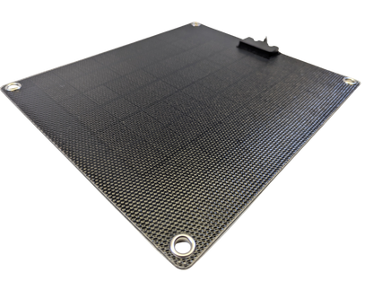 Panel solar de 12 voltios y 10 vatios para remolques, autocaravanas, plataformas basculantes, embarcaciones, etc. Resistente a los rayos UV. Indicador LED que indica si la batería se está cargando.