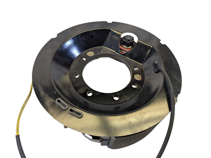 Freno de remolque de servicio general de 10 000 lb - Placa de respaldo derecha - Zapata de freno de 12,25 x 3,375