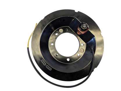 Freno de remolque de servicio general de 10 000 lb - Placa de respaldo derecha - Zapata de freno de 12,25 x 3,375