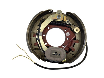 Freno de remolque de servicio general de 10 000 lb - Placa de respaldo izquierda - Zapata de freno de 12,25 x 3,375