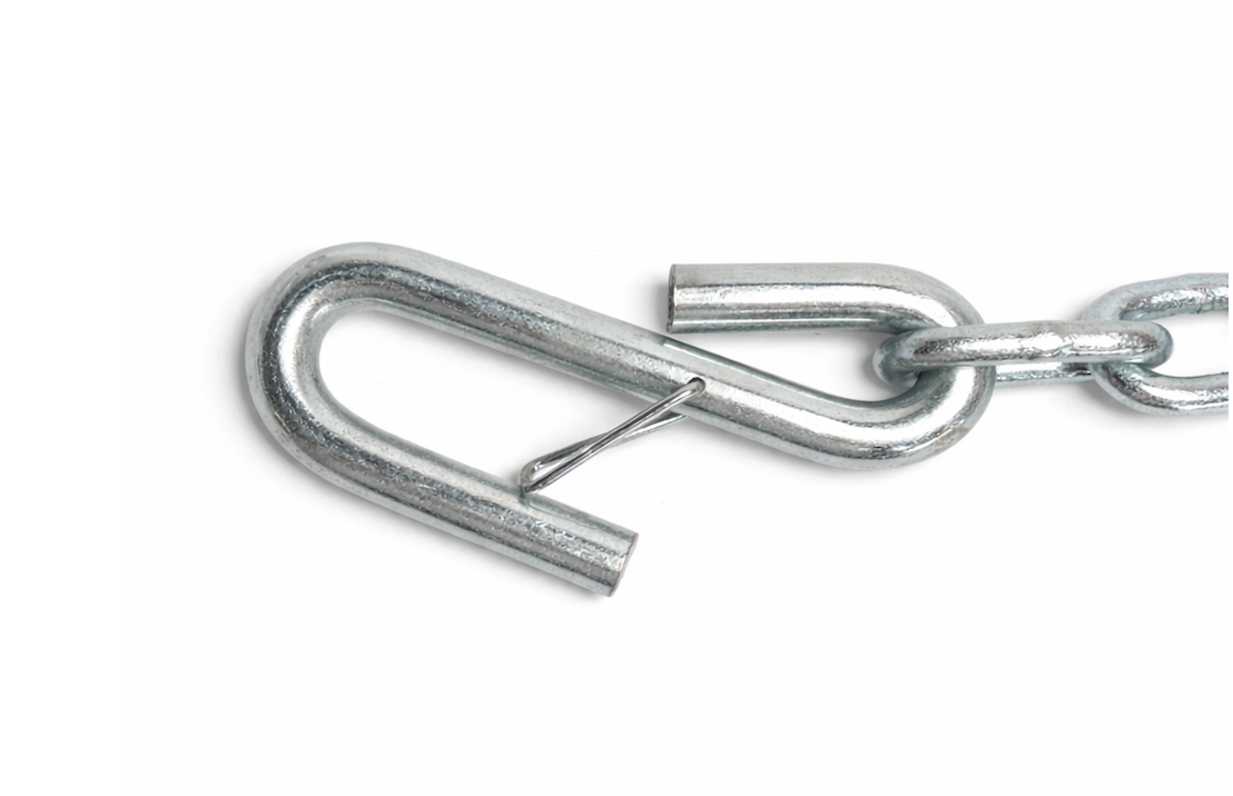 5/16" X 30" Grade 30 - S Hook Safety Chain Set - Rated at 7,600 lbs