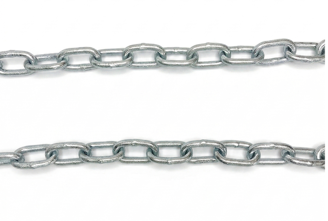 5/16" X 30" Grade 30 - S Hook Safety Chain Set - Rated at 7,600 lbs