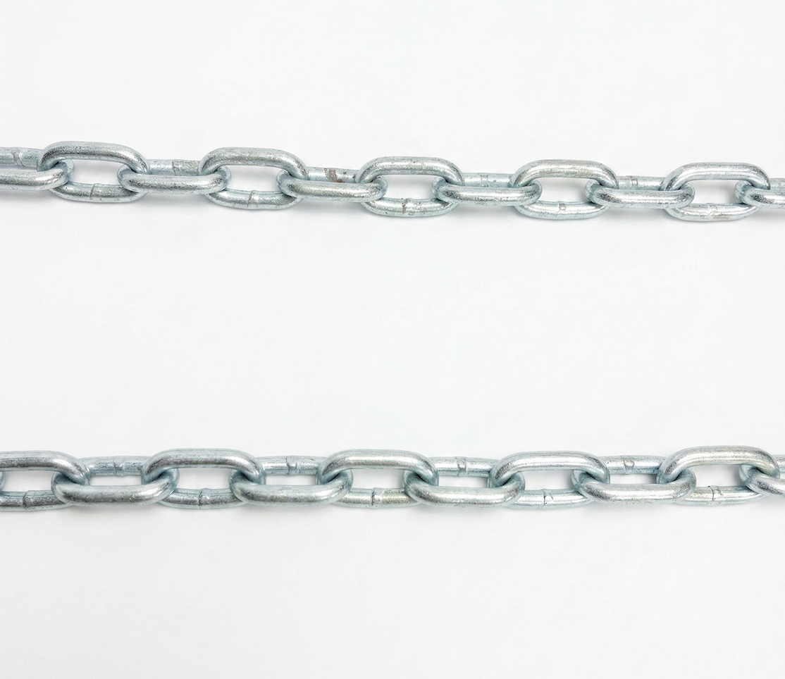 1/4" X 30" Grade 43 - Clevis Style Slip Hook Safety Chain Set - Rated at 7,800 lbs